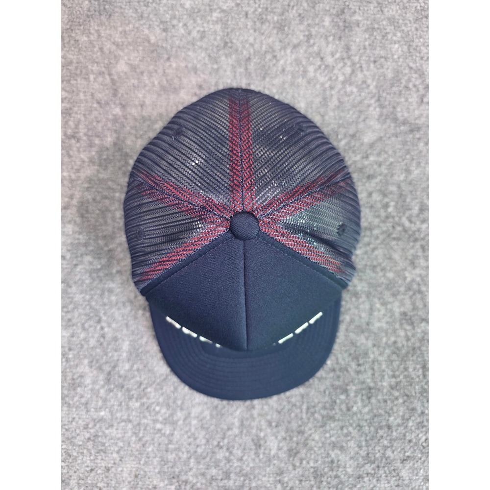 Fasthouse Trucker Hat Mens OS Navy Blue Speed Free My Soul Snapback Foam Mesh - Picture 2 of 8